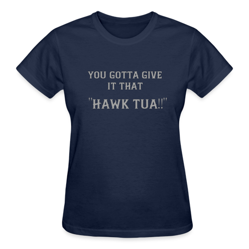 Ladies Hawk Tua Shirt - navy