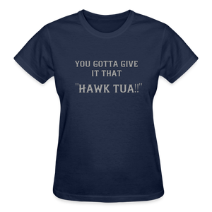 Ladies Hawk Tua Shirt - navy