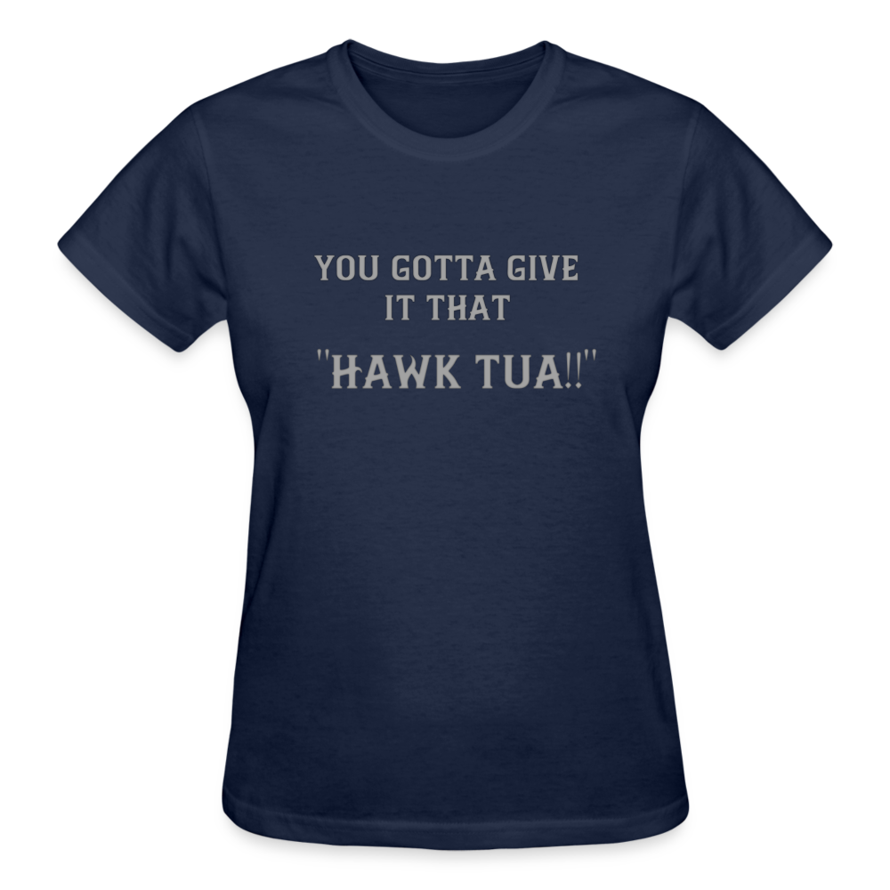 Ladies Hawk Tua Shirt - navy