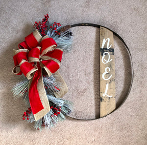 The Bourbon Barrel Ring Wreath