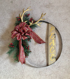 The Bourbon Barrel Ring Wreath