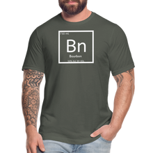 Load image into Gallery viewer, &quot;Bourbon Element&quot; Jersey T-Shirt by Bella + Canvas - asphalt