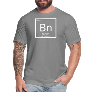 "Bourbon Element" Jersey T-Shirt by Bella + Canvas - slate