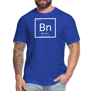 "Bourbon Element" Jersey T-Shirt by Bella + Canvas - royal blue