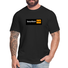 Load image into Gallery viewer, &quot;Bourbon Hub&quot; Jersey T-Shirt by Bella + Canvas - black