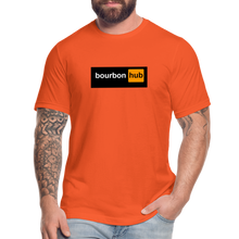 Load image into Gallery viewer, &quot;Bourbon Hub&quot; Jersey T-Shirt by Bella + Canvas - orange