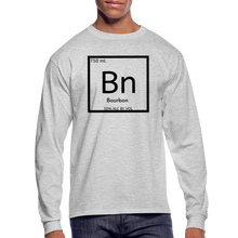 Load image into Gallery viewer, &quot;Bourbon Element&quot;  Long Sleeve Tee - heather gray