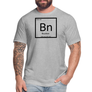 "Bourbon Element" Jersey Tee by Bella + Canvas - heather gray