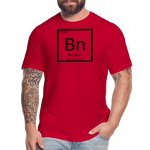 Load image into Gallery viewer, &quot;Bourbon Element&quot; Jersey Tee by Bella + Canvas - red